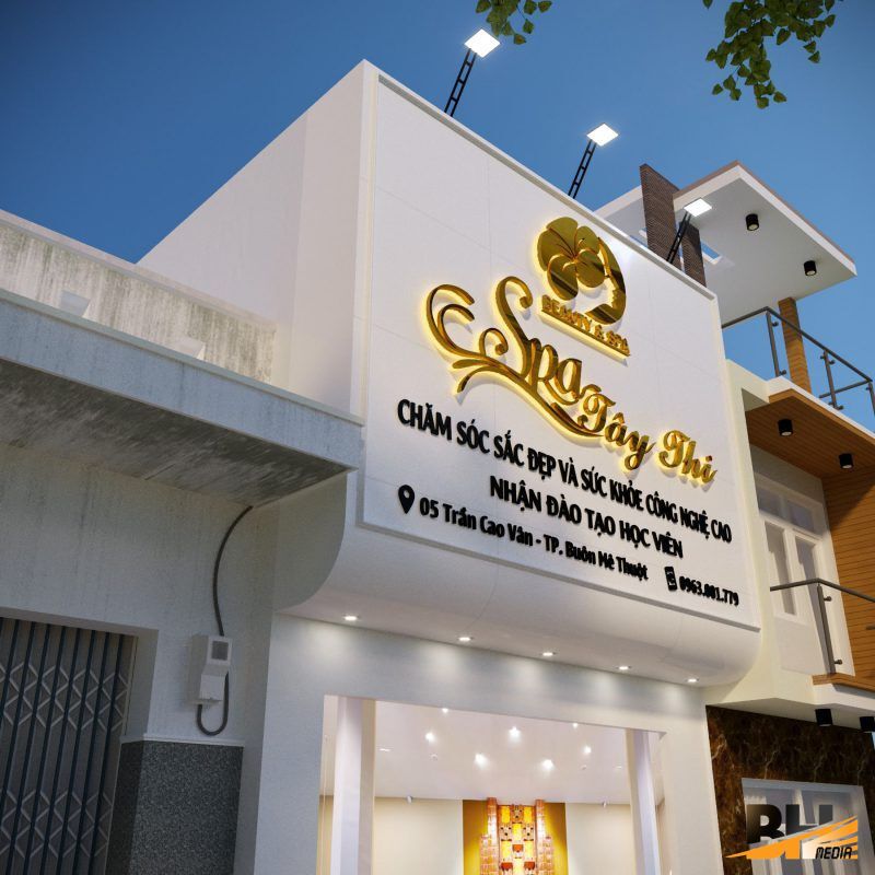 Biển quảng cáo spa