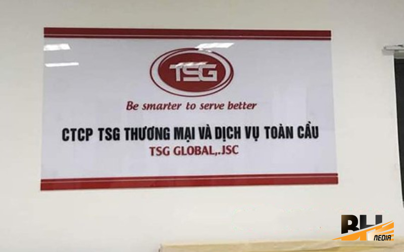 Bảng hiệu công ty BH10