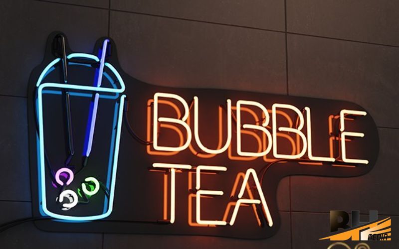 Bảng hiệu trà sữa BH23