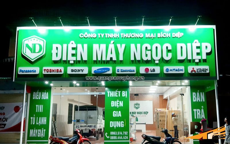 Mẫu biển quảng cáo đẹp BH20
