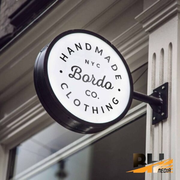 Bảng hiệu tròn BH48