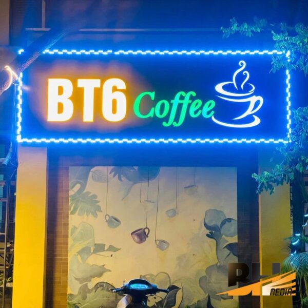 Bảng hiệu cà phê BH63
