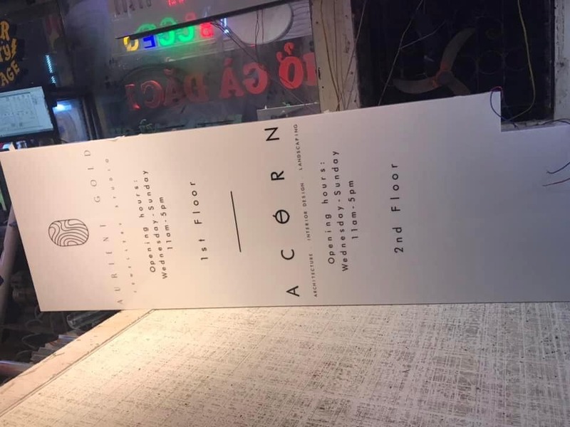 In bảng hiệu BH76