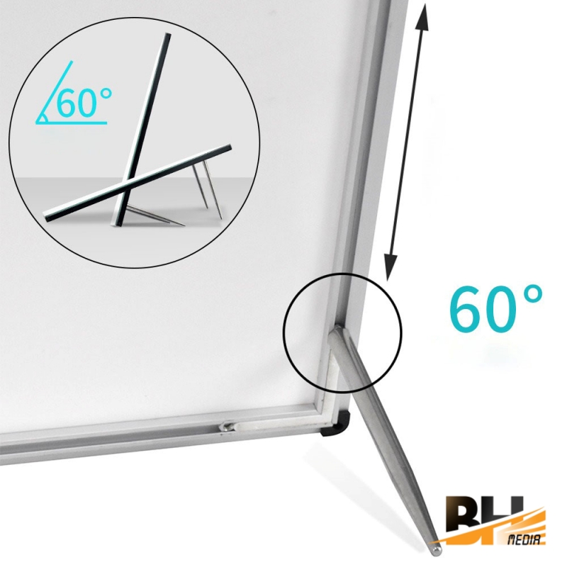 Chân đũa Inox để bàn cho hộp đèn A43