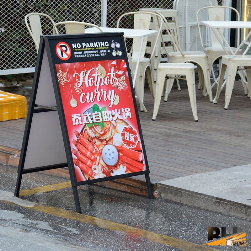 Chân đứng chữ A lắp được 60x120cm3