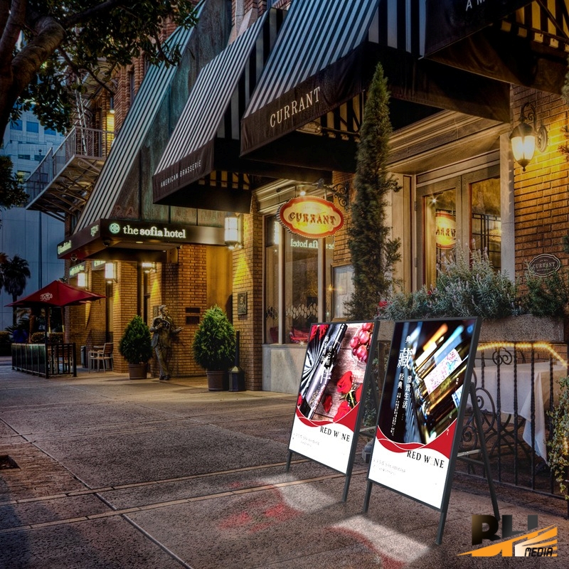 Chân đứng chữ A lắp được 60x120cm6