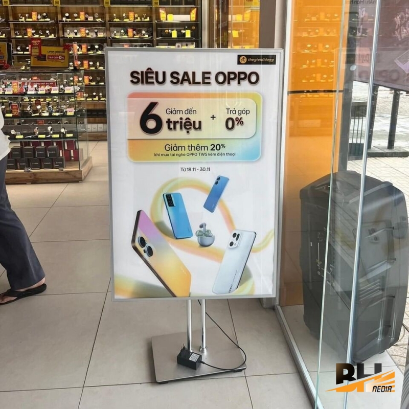 Hộp đèn Led A2 siêu mỏng