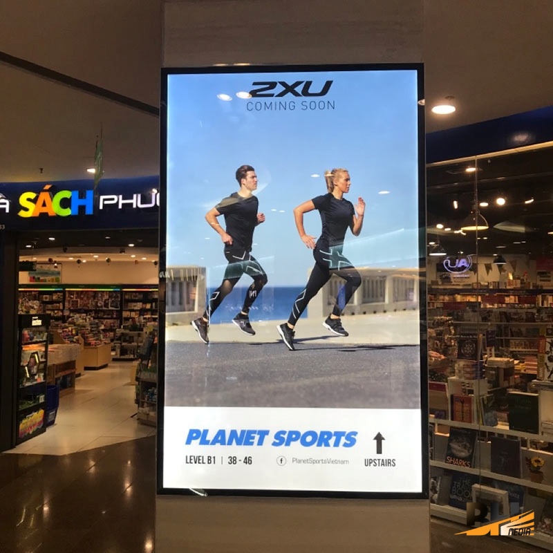 Hộp đèn LED siêu mỏng 80x120cm2